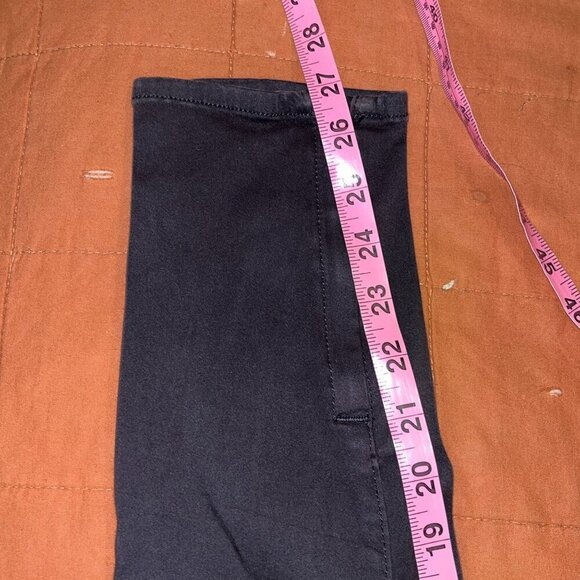 Rag & Bone Womens Black Zipper Capi Skinny Jeans Size 28 Slim Fit Denim - Picture 11 of 11